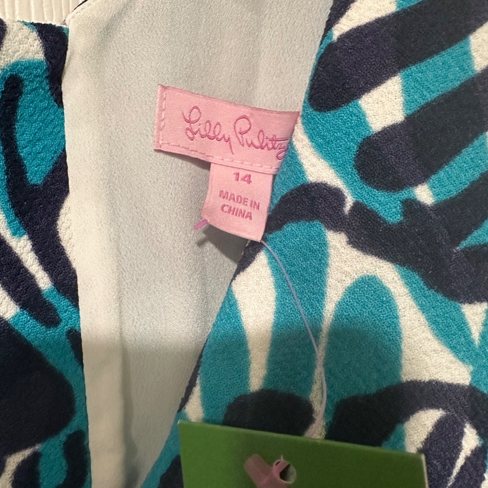 NWT Lilly Pulitzer Madeline Dress Size 14 - Picture 7 of 9